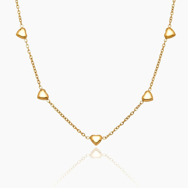 Embossed Heart Necklace