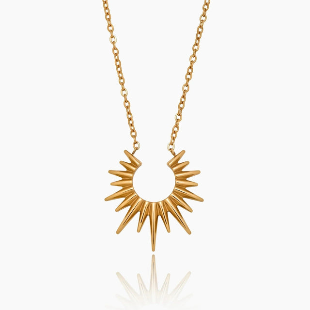 Helia Sunburst Necklace