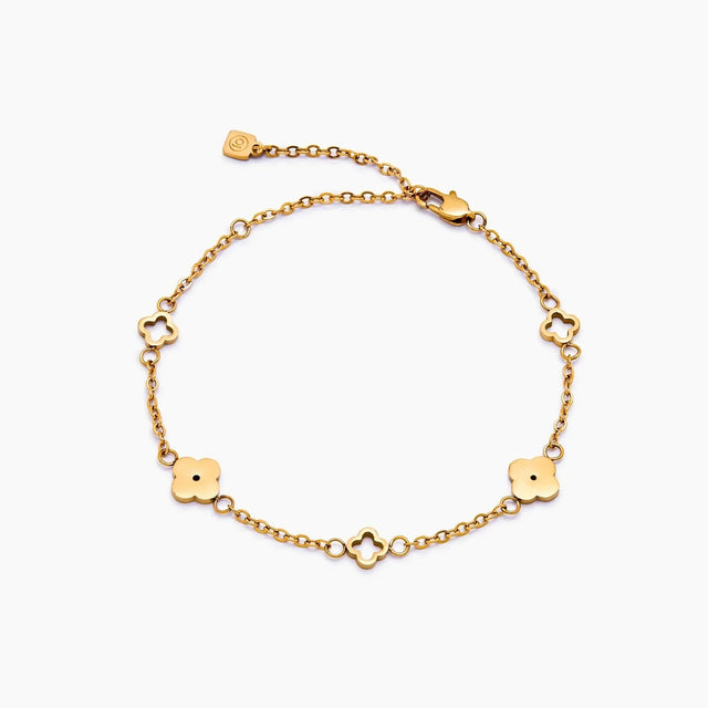 Delicate Clover Bracelet