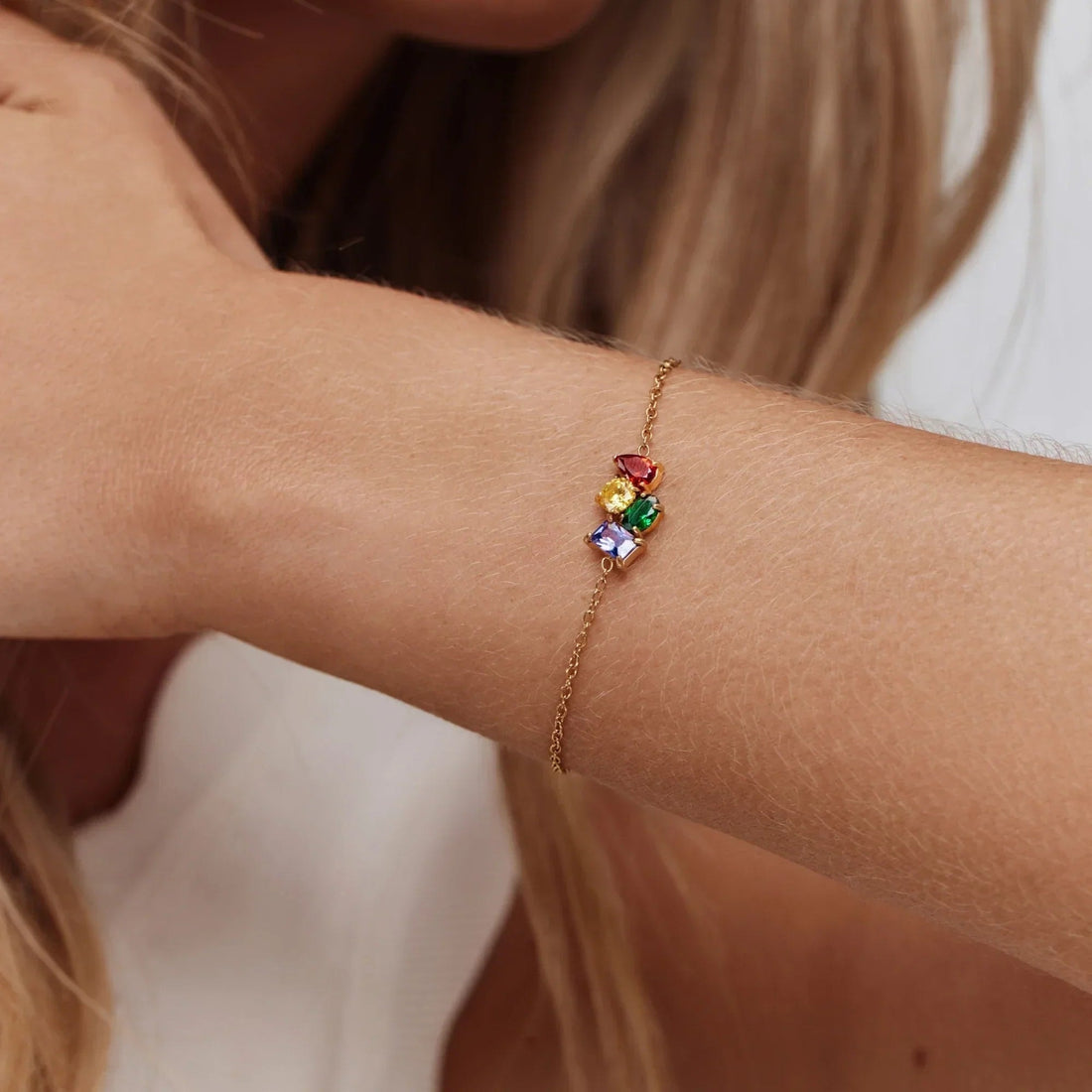 Personalized Legacy Bracelet with Birthstones