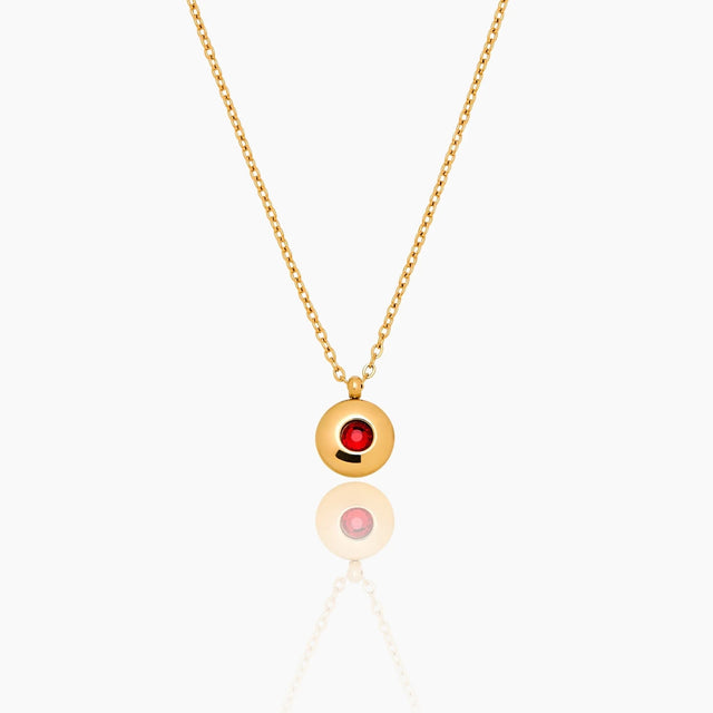Mini Birthstone Pendant Necklace