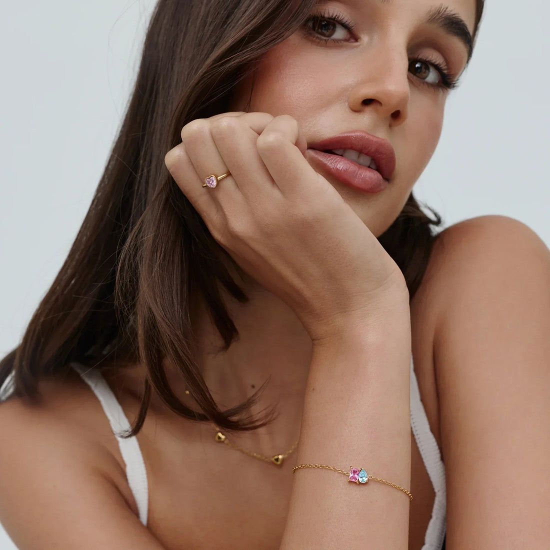 Forever Duo Bracelet with Birthstones