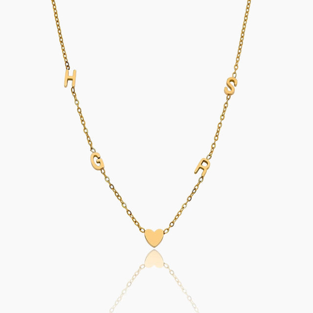 Multi Initial Necklace