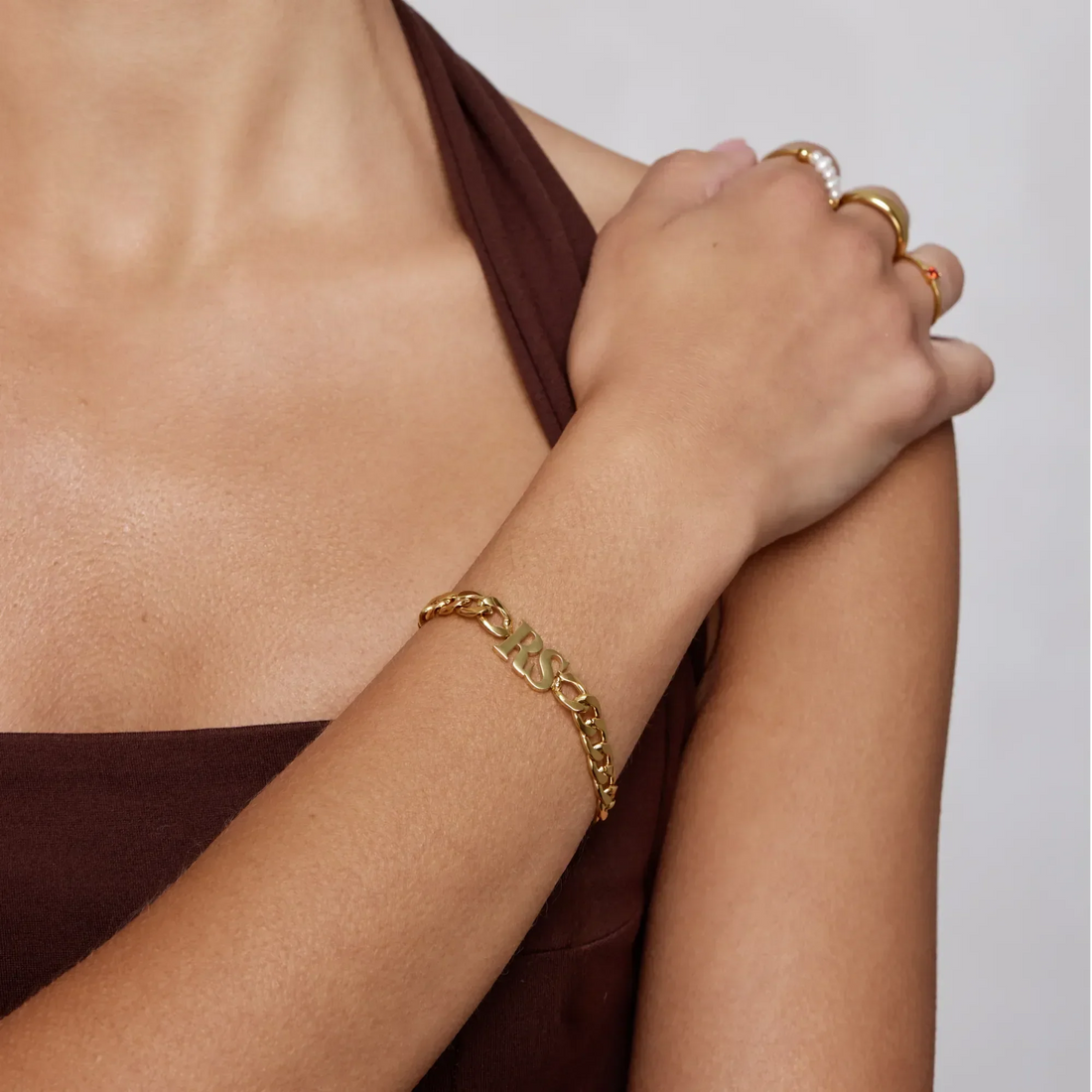 Grumet Initial Bracelet