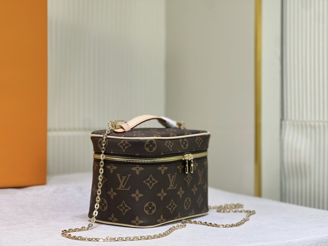 Luxury LV Nice Mini - Monogram Brown