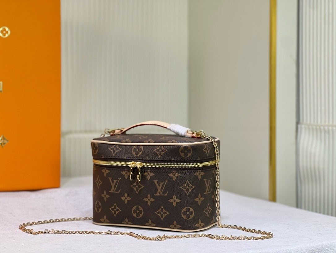 Luxury LV Nice Mini - Monogram Brown