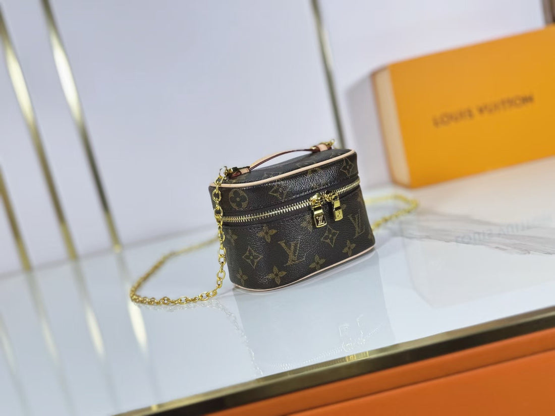 Luxury LV Nice Nano - Monogram Brown